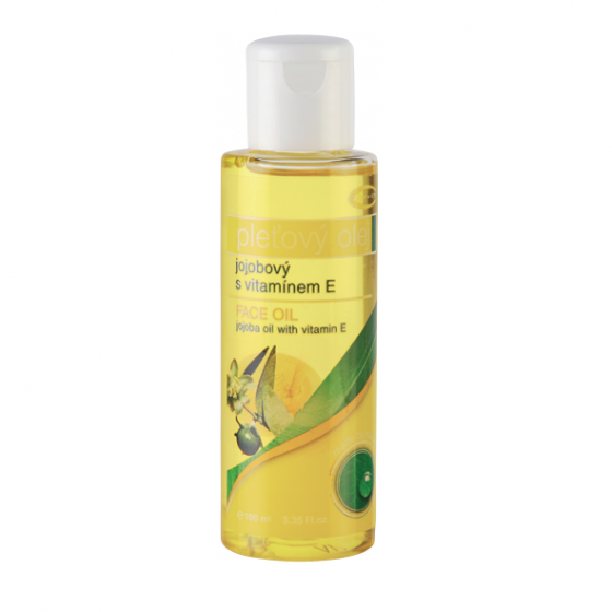Topvet - 100% Jojobový pleťový olej 100ml čistý panenský zlatožlutý