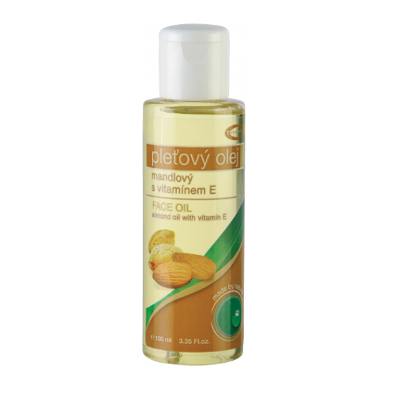 Topvet - 100% Mandlový pleťový olej 100ml s obsahem vitamínu E