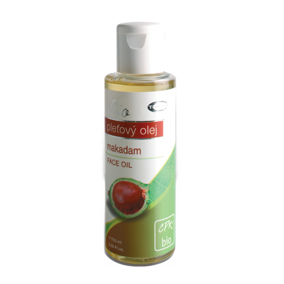Topvet - BIO Makadamový pleťový olej 100ml silný vyhlazující efekt