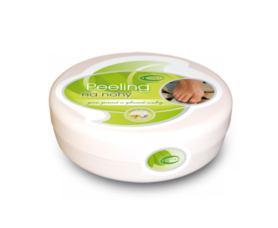 Topvet - Peeling na nohy 150ml balzám pro jemné a zdravé nohy