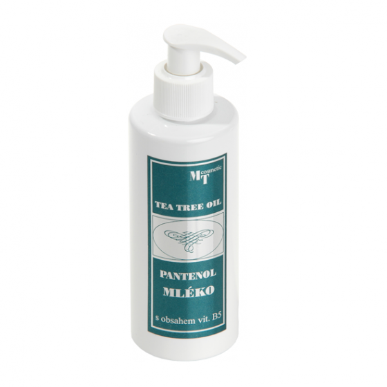 Topvet - Tea Tree Oil pantenol mléko 200ml k ošetření problematické pokožky