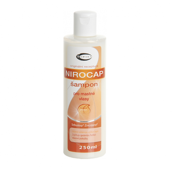 Topvet - Nirocap ED 250ml vlasový šampón pro mastné vlasy