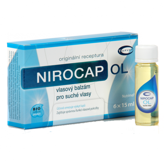 Topvet - Nirocap OL 6x15ml vlasov srum pro such vlasy