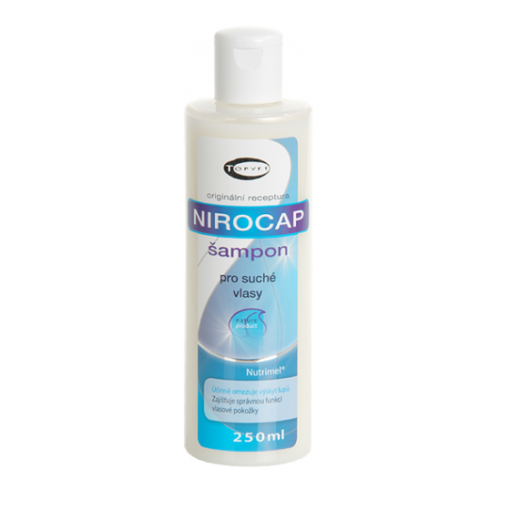 Topvet - Nirocap ED 250ml vlasový šampón pro suché vlasy