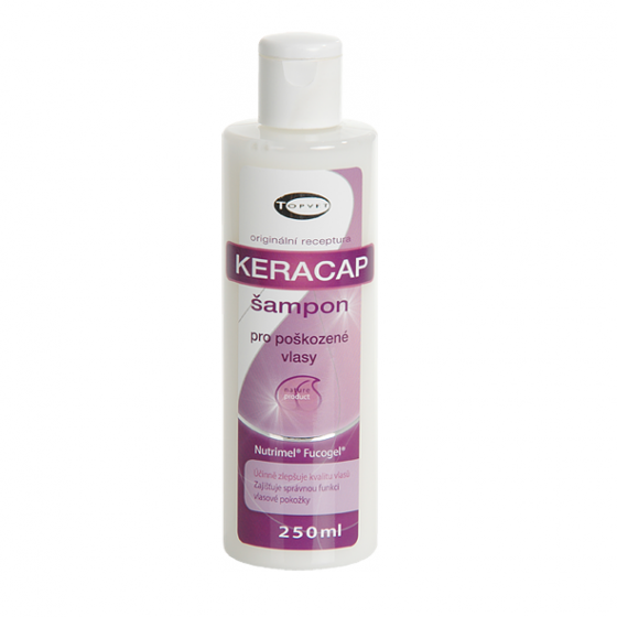 Topvet - Keracap ED 250ml vlasový šampón pro poškozené vlasy