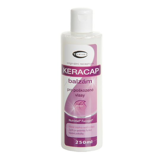 Topvet - Keracap CD 250ml vlasový balzám pro poškozené vlasy
