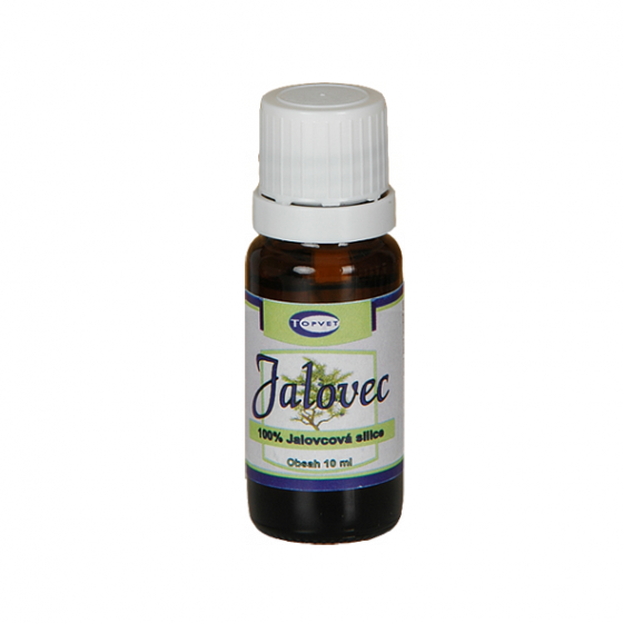Topvet - Jalovec 100% silice 10ml antiseptické, protizánětlivé, desinfekční