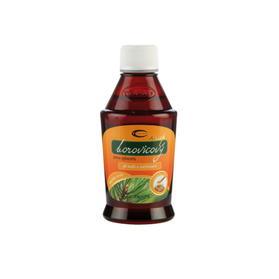 Topvet - Borovicový bylinný sirup 320g při kašli a nachlazení