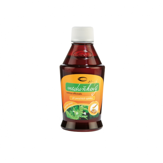 Topvet - Meduňkový bylinný sirup 320g - při poruchách spánku