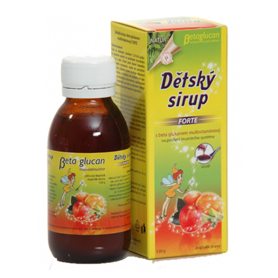 Topvet - Dětský sirup 130g multivitaminový forte