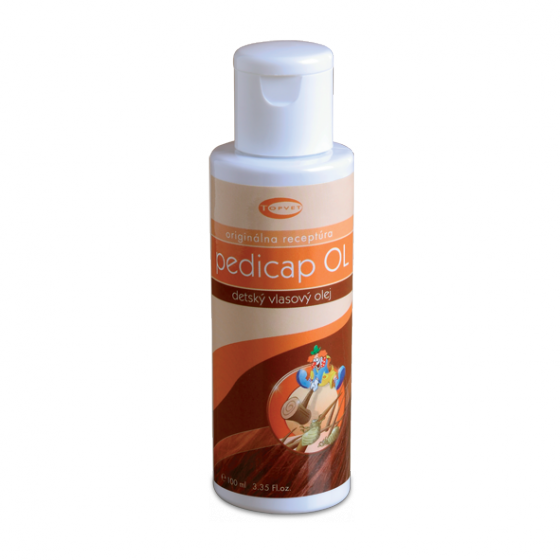 Topvet - PEDICAP OL 100ml - dětský vlasový olej - bezpečný a účinný přípravek omezující výskyt vší ve vlasech