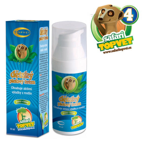 Safari Topvet - Dětský pleťový krém 50ml