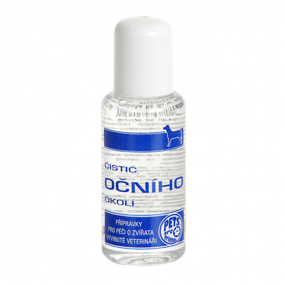 Topvet - Čistič očního okolí pro psy 50ml - prevence chorob oka, první pomoc