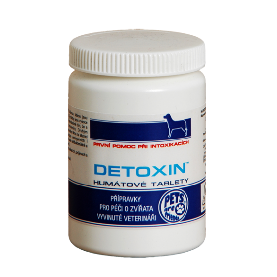 Topvet - DETOXIN 1000 mg 100ks - humátové tablety, detoxikační